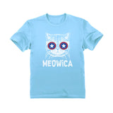 Thumbnail Meowica Toddler Kids T-Shirt California Blue 3