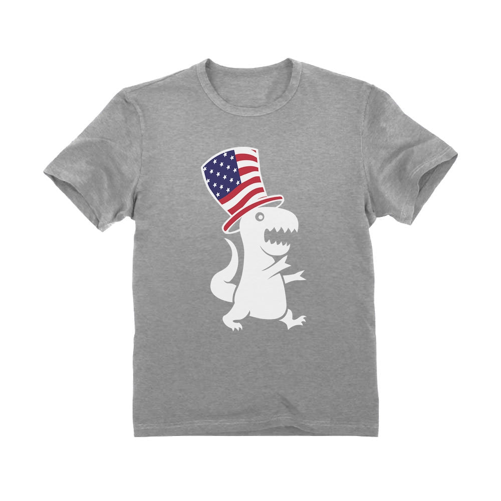 American T-Rex Dinosaur Toddler Kids T-Shirt 