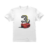 3rd Birthday Race Car Toddler Kids T-Shirt 