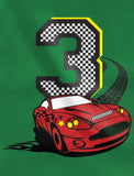 Thumbnail 3rd Birthday Race Car Toddler Kids T-Shirt Gray 5