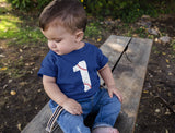 Baseball 1st Birthday Gift Infant Kids T-Shirt 