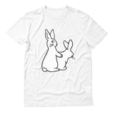 Rude Rabbits Funny Easter Humping Bunnies T-Shirt