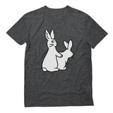 Rude Rabbits Funny Easter Humping Bunnies T-Shirt 