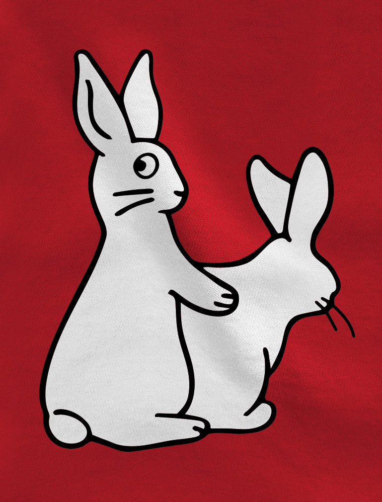 Rude Rabbits Funny Easter Humping Bunnies T-Shirt – Tstars