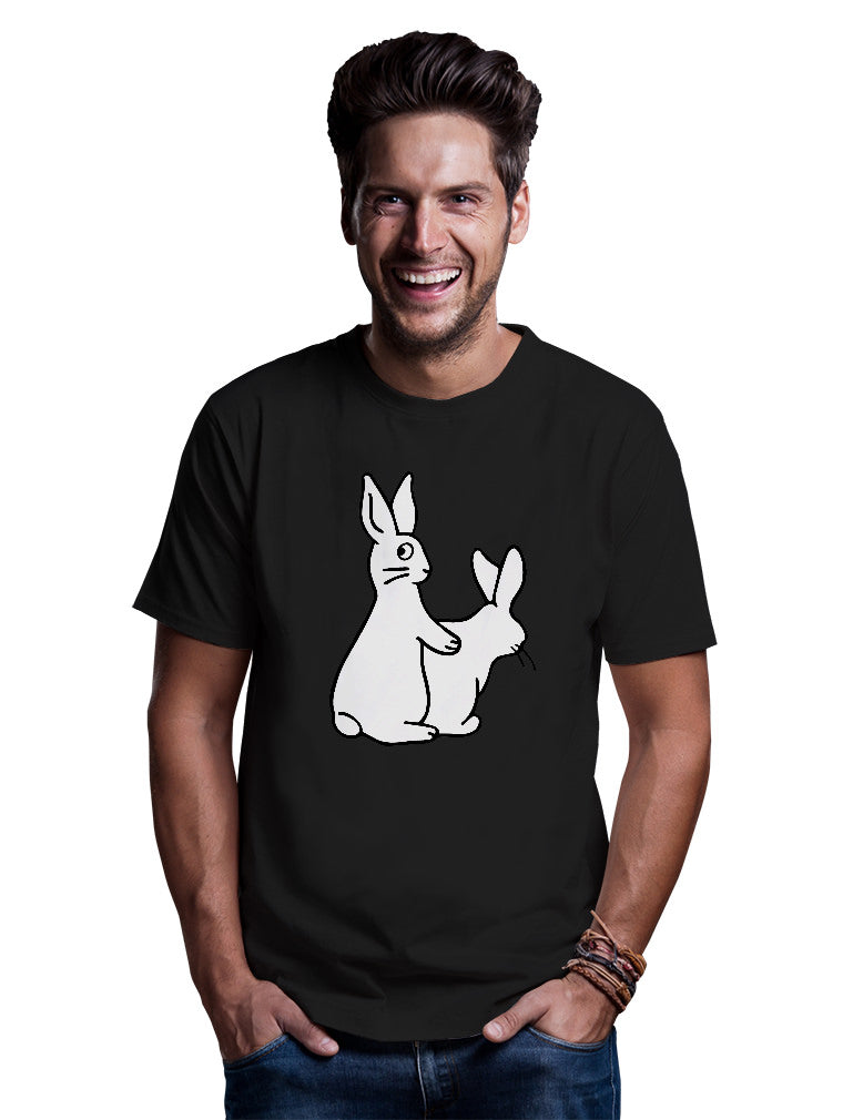 Rude Rabbits Funny Easter Humping Bunnies T-Shirt – Tstars