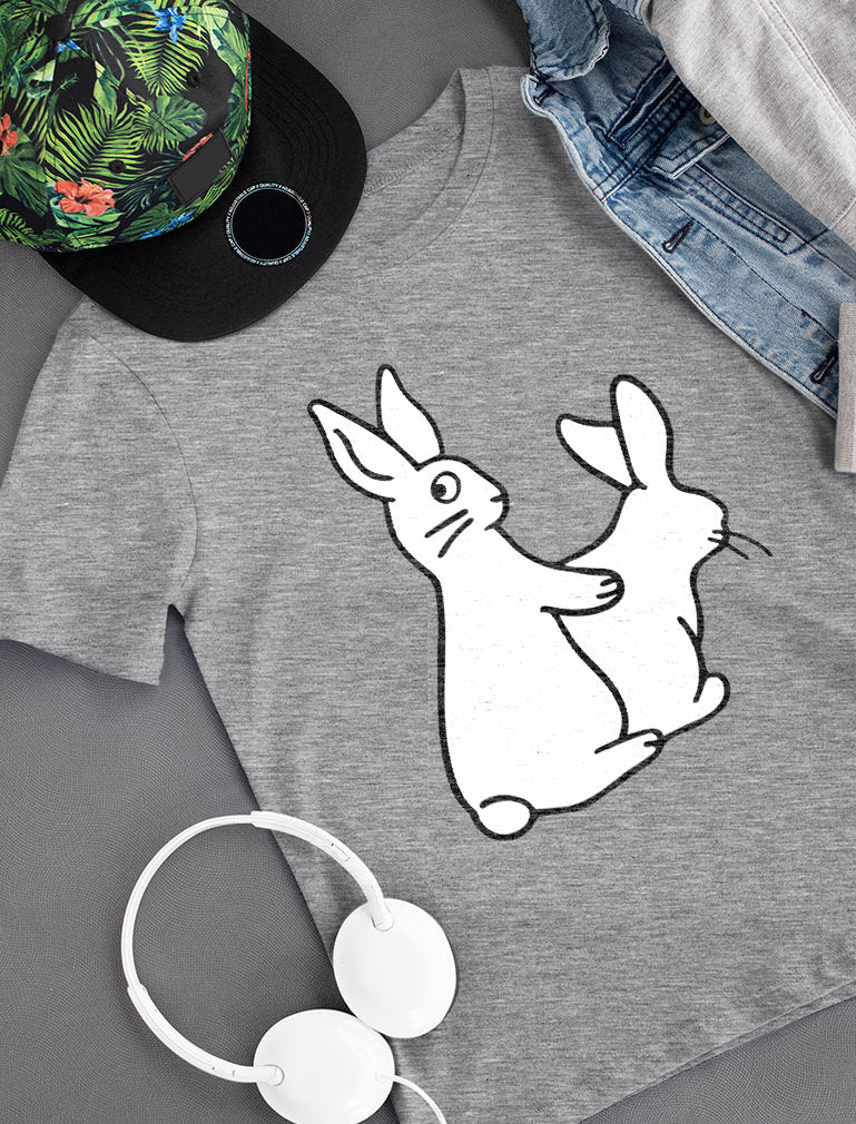 Rude Rabbits Funny Easter Humping Bunnies T-Shirt – Tstars