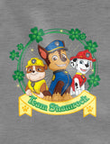 Thumbnail Paw Patrol Team Shamrock St. Patrick's Day Gift Official Toddler Kids T-Shirt Gray 4