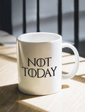 Not Today Throne Coffee Mug 