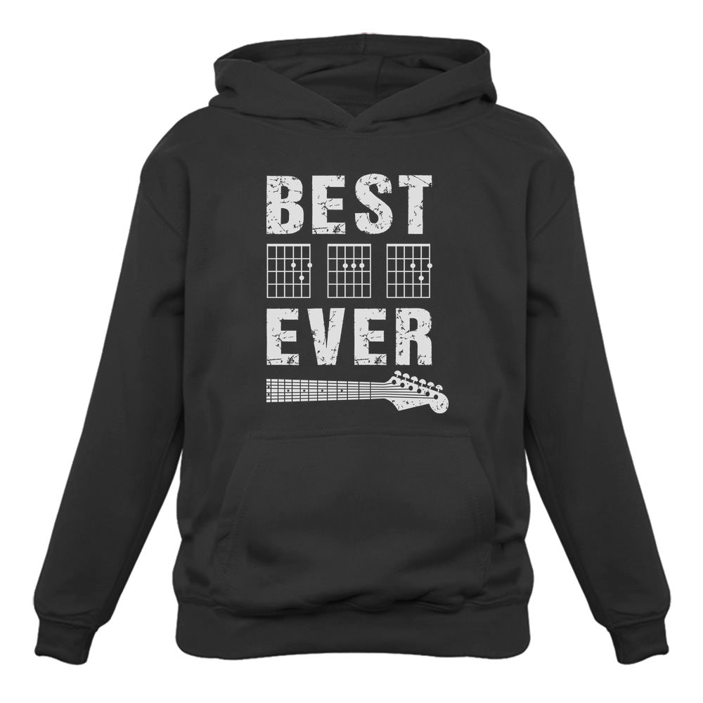 Guitarist Father Best Dad Ever Chord Gifts Hoodie 