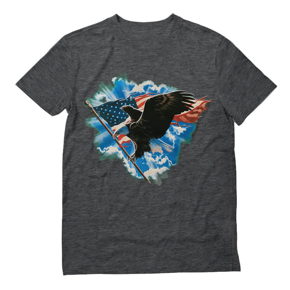 Patriotic Shirt for Men 4th of July Eagle Talon American Flag T-Shirt 
