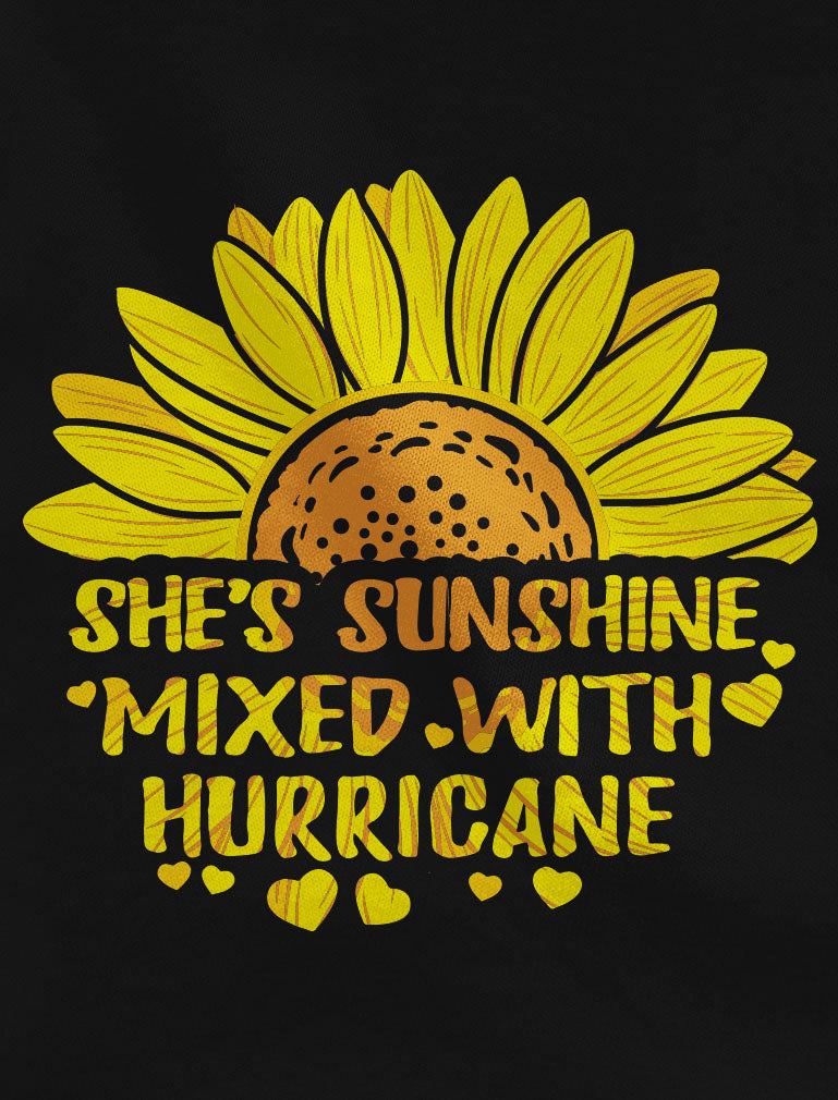 Cute Sunflower V-Neck Fitted Women T-Shirt - Green 3