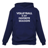 Thumbnail Volleyball Is My Favorite Season Sweatshirt for Volleyball Lovers Blue 3