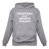 Thumbnail Volleyball Is My Favorite Season Sweatshirt for Volleyball Lovers Gray 4