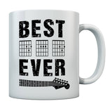 Best Dad Ever Mug Guitarist Father With Chords 
