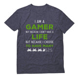 I Am a Gamer Shirt Funny Gamer Gift Cool Gaming T-Shirt 