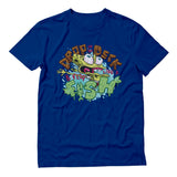 Thumbnail Nickelodeon Spongebob Squarepants Shirt Flop Like a Fish Funny T-Shirt Blue 4