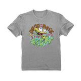 Thumbnail Nickelodeon Spongebob Squarepants Shirt Flop Like a Fish Funny Youth Kids T-Shirt Gray 5