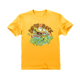 Nickelodeon Spongebob Squarepants Shirt Flop Like a Fish Funny Youth Kids T-Shirt 