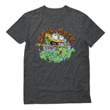Nickelodeon Spongebob Squarepants Shirt Flop Like a Fish Funny T-Shirt 