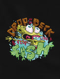 Thumbnail Nickelodeon Spongebob Squarepants Shirt Flop Like a Fish Funny T-Shirt Heather Navy 8