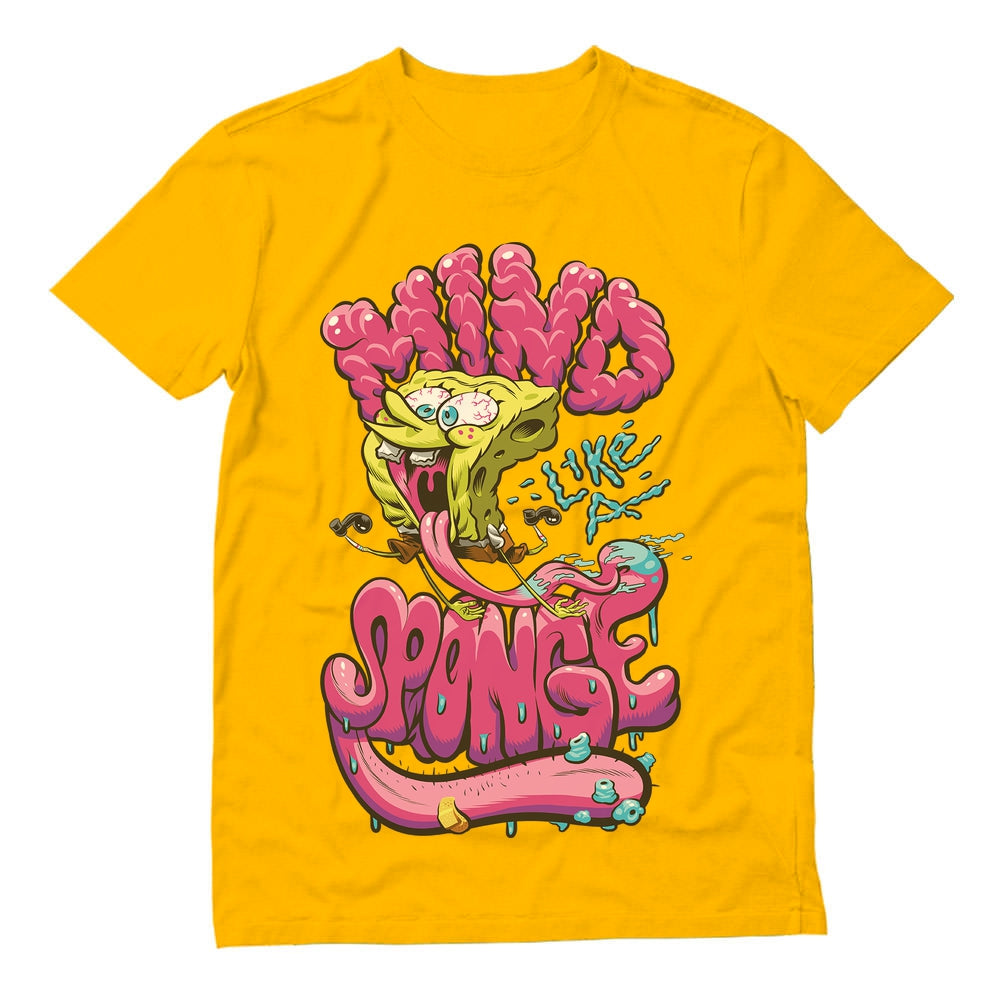 Nickelodeon Spongebob Squarepants Shirt Mind Like a Sponge Funny T-Shirt 