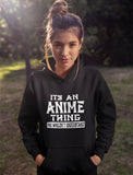 Thumbnail It's An Anime Thing You Wouldn't Understand Women Hoodie Red 4