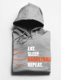 Eat Sleep Basketball Repeat Hoodie 