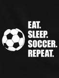 Eat Sleep Soccer Repeat Women Hoodie 