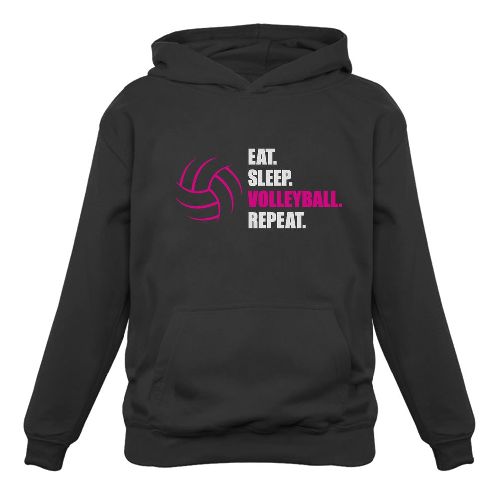 Eat Sleep Volleyball Repeat Shirt - Crafting With Brandy