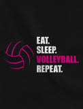 Eat Sleep Volleyball Repeat Women Hoodie 