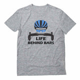 Thumbnail Life Behind Bars Best Gift for Bicycle Riders Funny Bike T-Shirt Gray 1