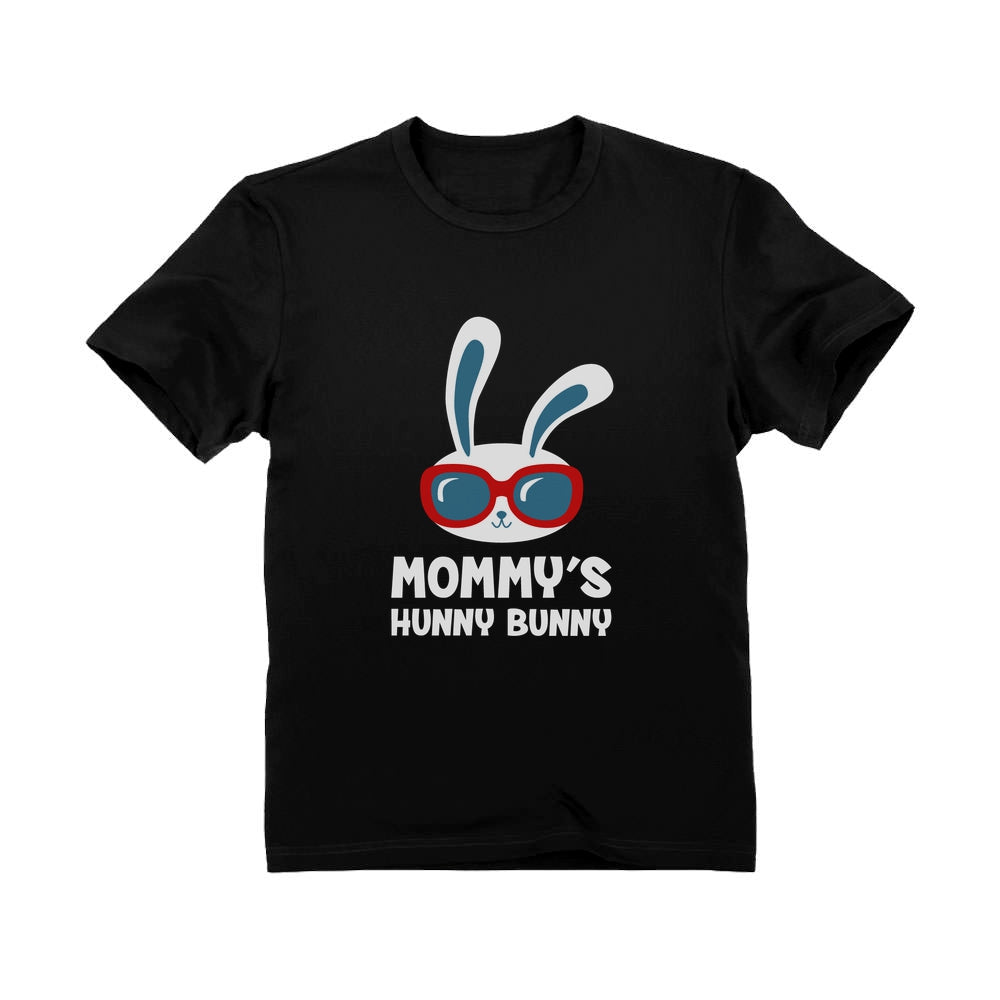 Mommy's Hunny Bunny Cute Easter Youth Kids T-Shirt