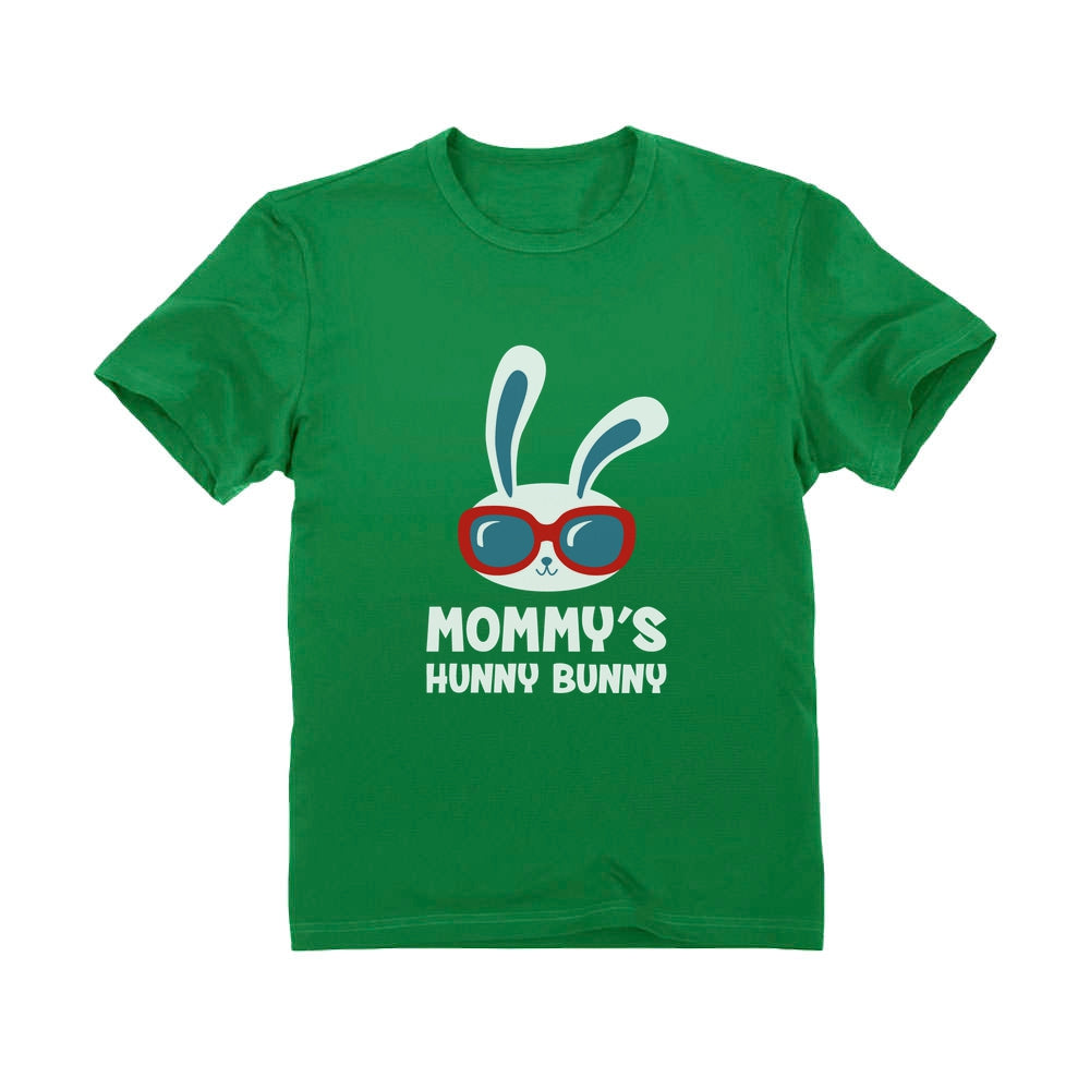 Mommy's Hunny Bunny Cute Easter Youth Kids T-Shirt 