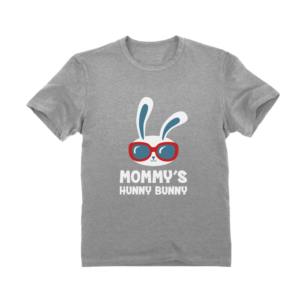 Mommy's Hunny Bunny Cute Easter Youth Kids T-Shirt 