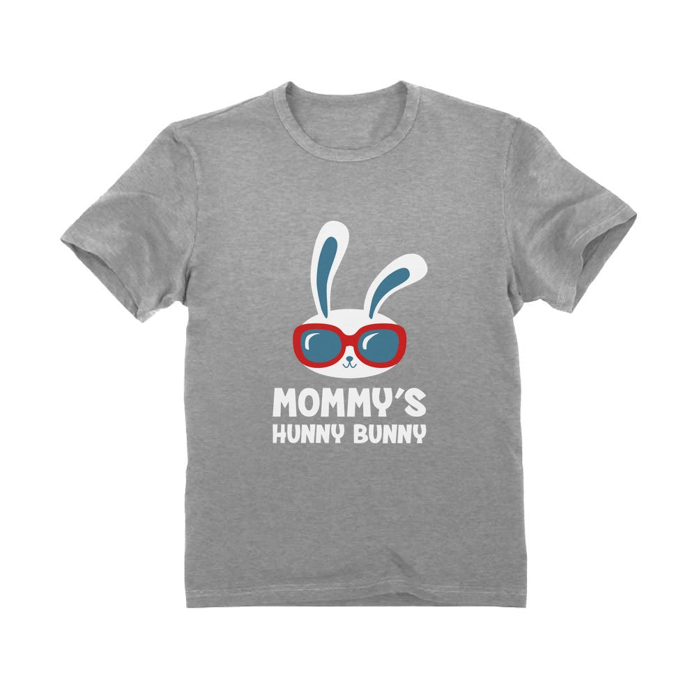 Mommy's Hunny Bunny Cute Easter Youth Kids T-Shirt
