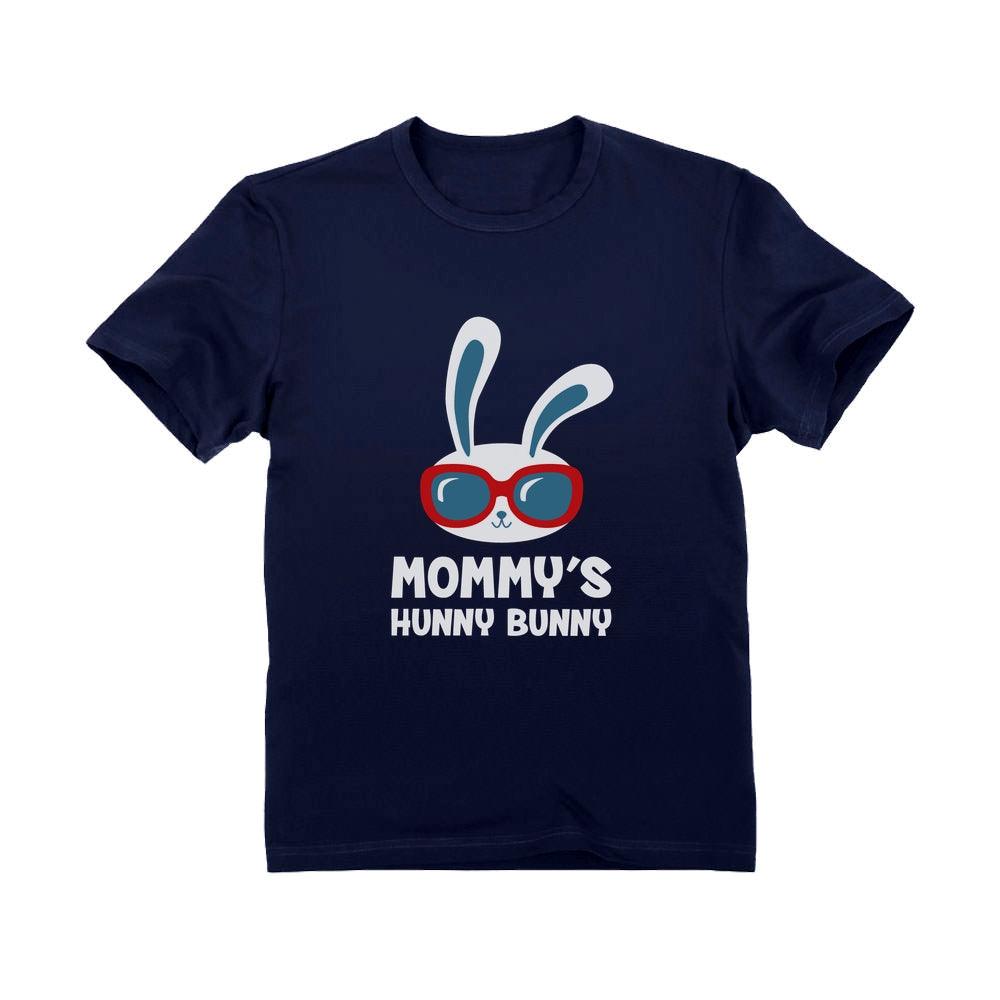 Mommy's Hunny Bunny Cute Easter Youth Kids T-Shirt