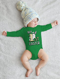 My 1st Easter Cute Bunny Baby Long Sleeve Bodysuit 