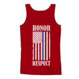 Honor & Respect American Flag Men's Tank Top 