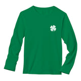 Thumbnail Pocket Size Clover Long Sleeve T-Shirt Green 1
