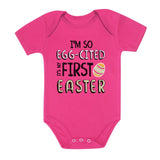 I'm So Egg-Cited It's My First Easter Baby Bodysuit 