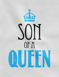 Mommy of a Prince Son of a Queen Matching Mommy and Me T-Shirt and Bodysuit Set 