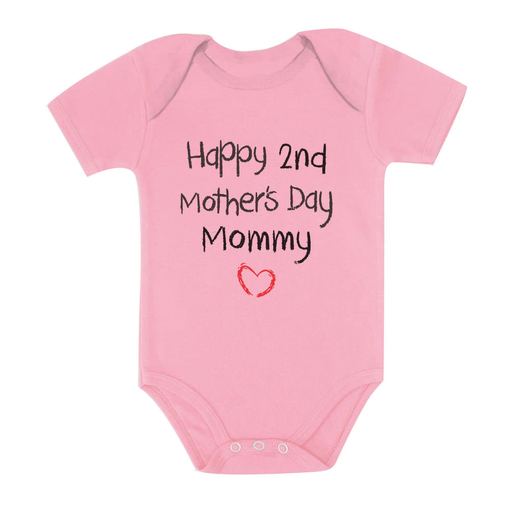 Happy Second Mothers day Baby Bodysuit 