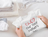Our First Mother's Day Baby Bodysuit 