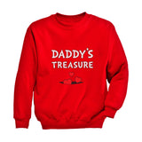 Thumbnail Daddy's Treasure Toddler Kids Sweatshirt Red 1