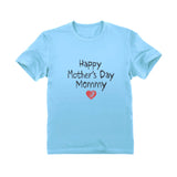 Thumbnail Happy Mother's Day Mommy Youth Kids T-Shirt California Blue 2