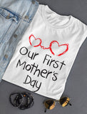 Thumbnail Our First Mother's Day Women T-Shirt Aqua 8