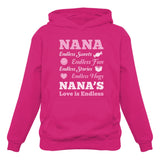 Thumbnail NANA'S Love Is Endless Women Hoodie Pink 1