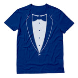 Thumbnail Black Bow Tie Suit T-Shirt Blue 2