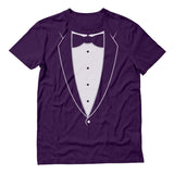 Thumbnail Black Bow Tie Suit T-Shirt Purple 5
