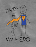 Daddy Is My Hero Baby Bodysuit 